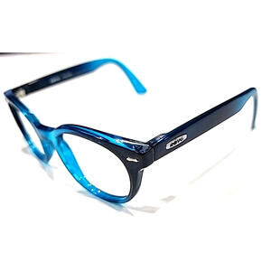 REVO 1068 05 Rory No Lenses Blue Round Sunglasses Frame 50-21 145 Italy